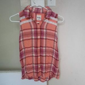 Kids no sleeve shirt